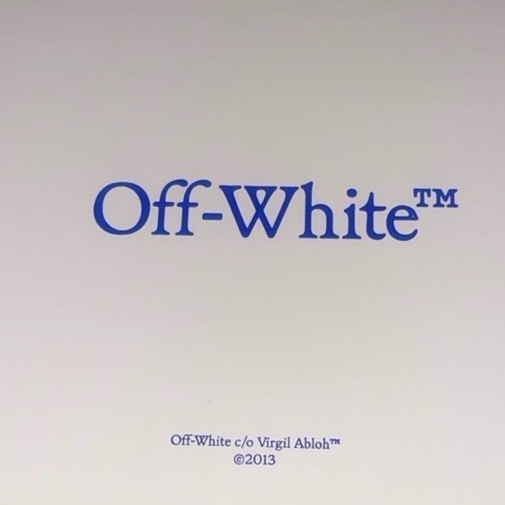 Brand new Off-Whites & never been worn.